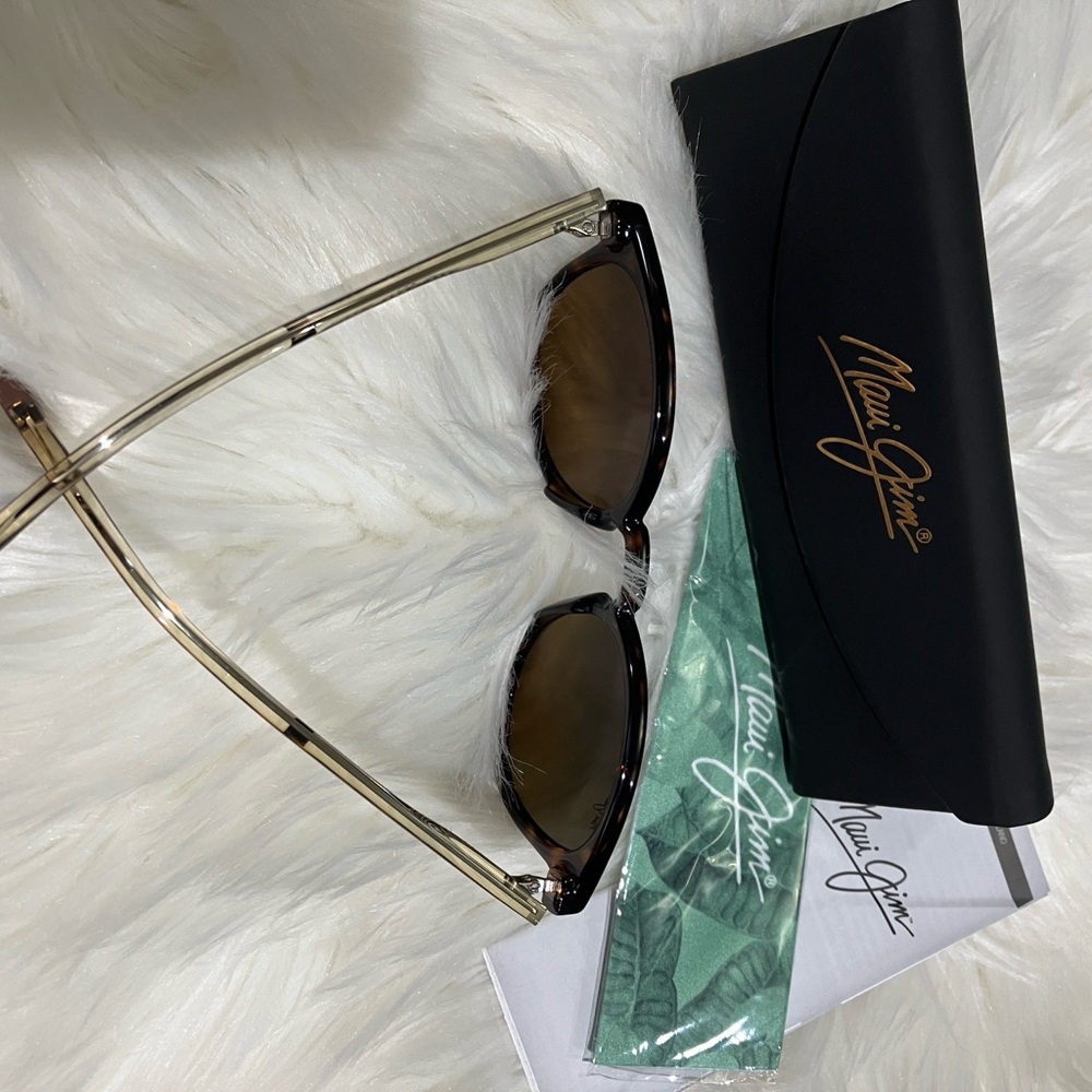 Maui Jim Brown Havana Gradient Sunglasses - Picture 5 of 6